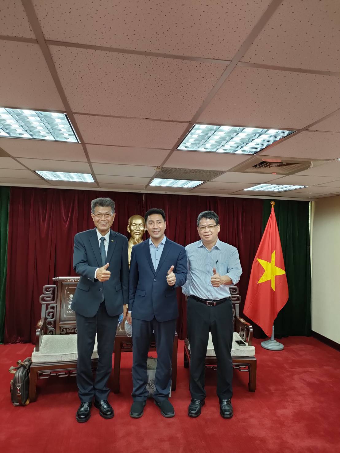 千如電子集團拜會越南駐台代表處，推動臺越產業經濟成長，拓展千如海外版圖