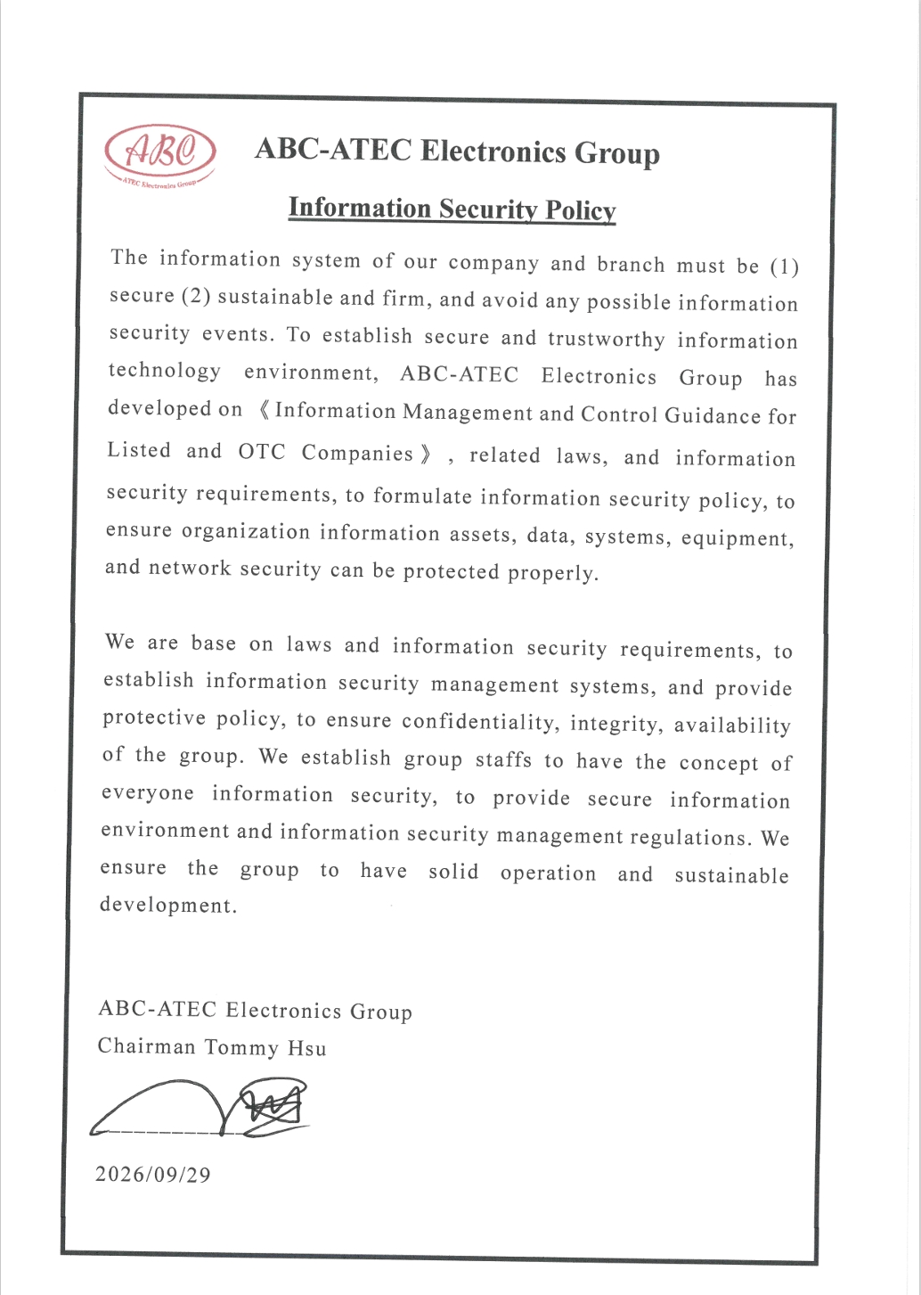 Information Security
