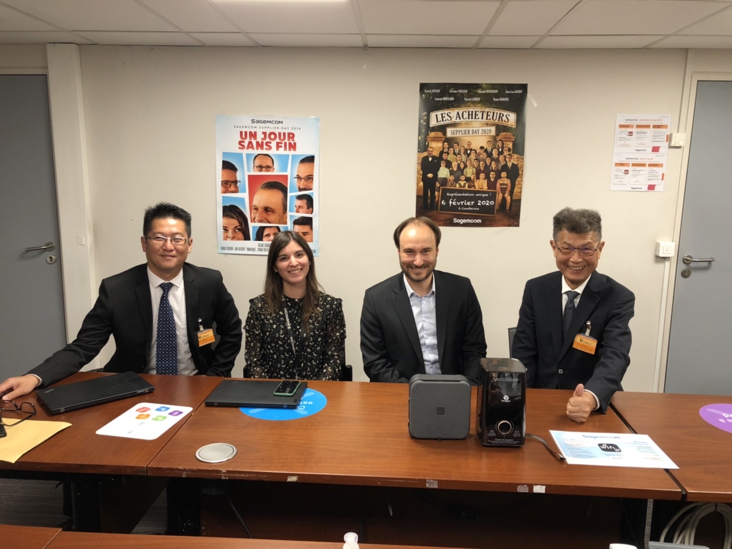 ABC-ATEC has dedicate in Europe, and has cooperated with the French Sagemcom Group for 30 years, and built a very tight cooperation.